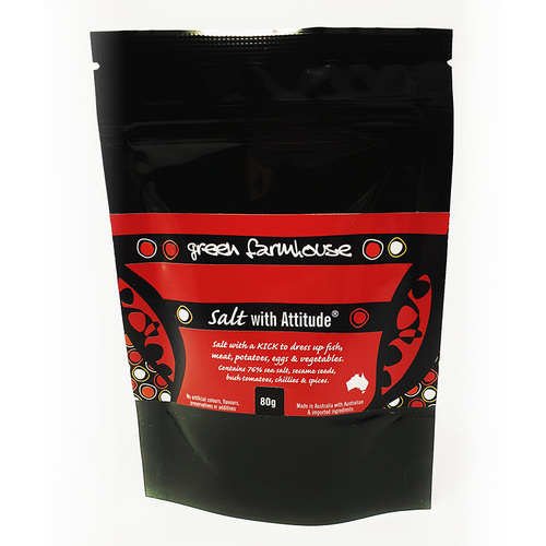 CLEARANCE - Green Farmhouse Salt with Attitude 80g 