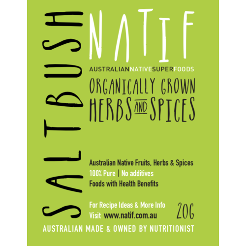 NATIF Saltbush Flakes (100g) - Native Herb