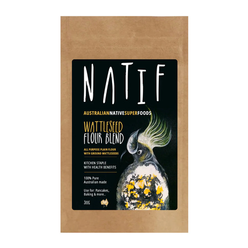 NATIF Wattleseed Flour - All Purpose blend (300g) [BB JULY 25]
