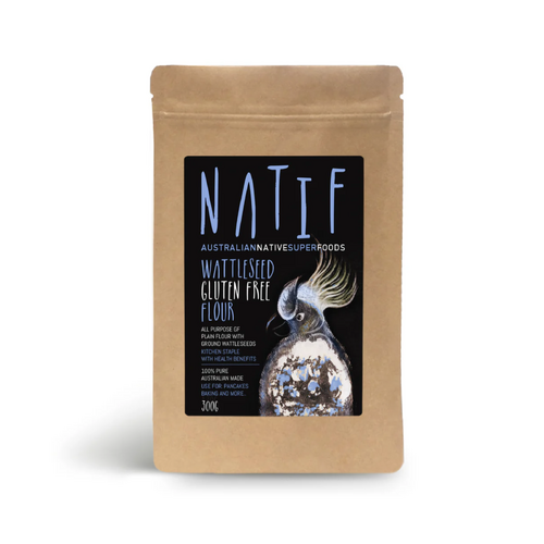 NATIF Gluten Free Wattleseed Flour - All Purpose Blend (300g)