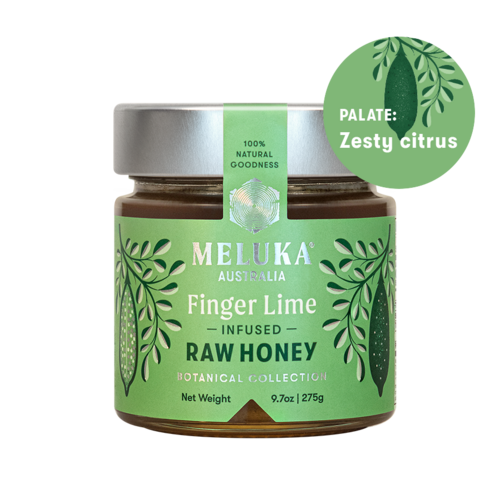 Meluka Australia Finger Lime infused Raw Honey (275g)