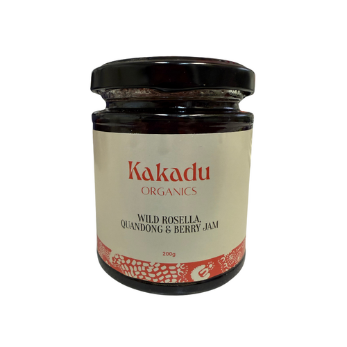 Kakadu Organics Wild Rosella Quandong & Berry Jam (200g)
