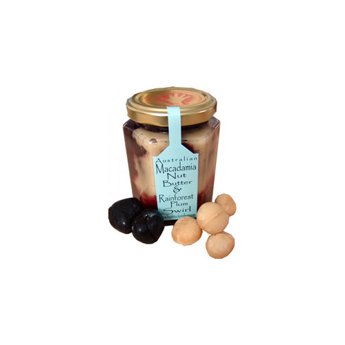 Kurrajong Macadamia Nut Butter & Rainforest Plum Swirl (130g)