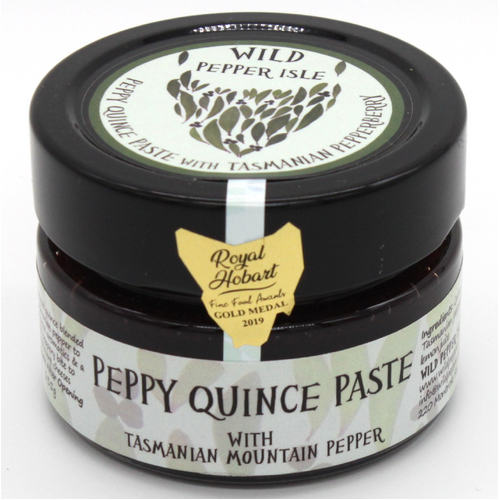 Wild Pepper Isle Pepper Quince Paste with Tasmanian Mountain Pepper 135g