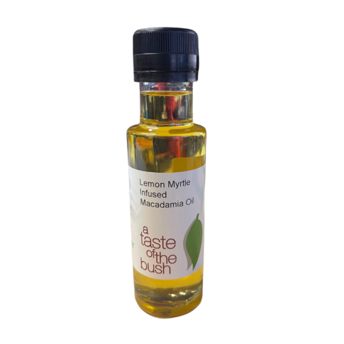 Lemon Myrtle Infused Macadamia Oil 100mls