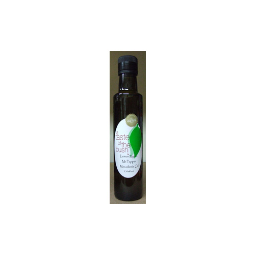 CLEARANCE - A Taste of the Bush Lemon Myrtle Mtn Pepper Macadamia Oil 250mls