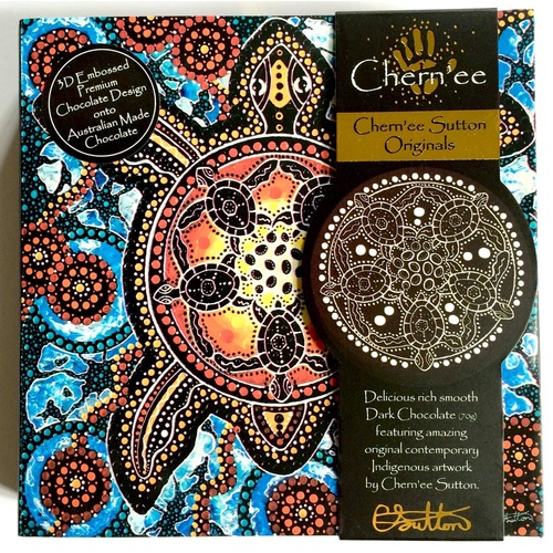 Chern'ee Sutton Giftboxed Chocolate Disc (70g) - Yaunati Turtle (31/05/26)
