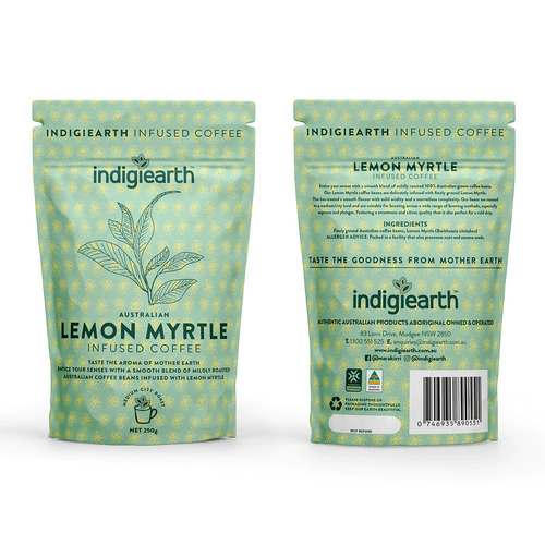 Indigiearth Lemon Myrtle Infused Coffee (250g)
