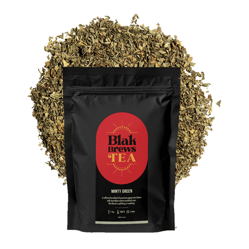 Blak Brews Aussie Minty Green Tea - 25 Teabags