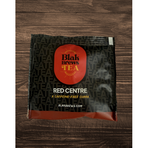 Blak Brews Single Foil Tea Bag - Red Centre 