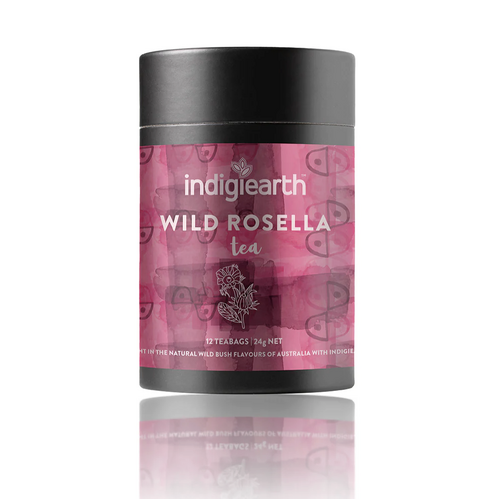 Indigiearth Wild Rosella Loose Tea Bags (x12) 24g