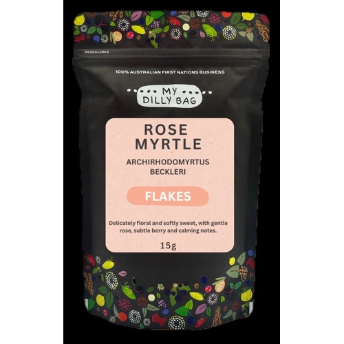 My Dilly Bag Bush Brew - Rose Myrtle Flakes (15g) Loose Leaf