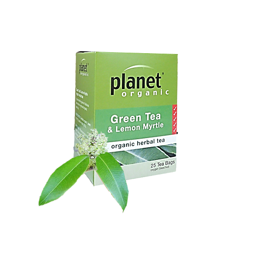 Planet Organic Green Tea/Lemon Myrtle Native Tea 25bags