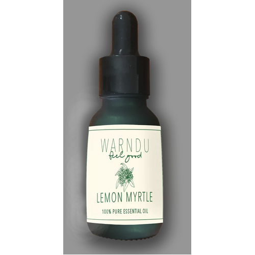 Warndu Lemon Myrtle Essential Oil (15ml)  - 100% Pure