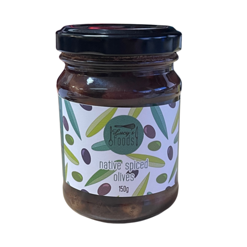Lucy's Foods Native Spiced Olives - 150g Jar