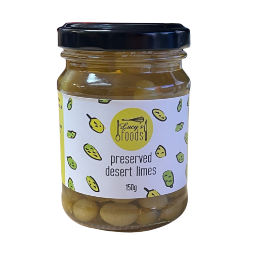 Lucy's Foods Preserved Desert Lime - 150g Jar