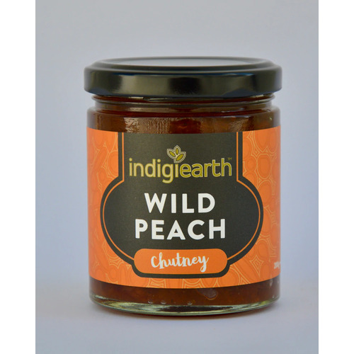 Indigiearth Wild Peach Chutney - 200g