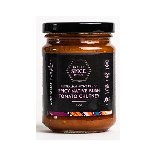 Infuse Spice Co Spicy Native Bush Tomato Chutney 250g