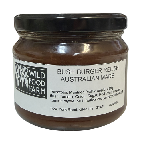 Wild Food Farm Bush Burger Relish (420g)
