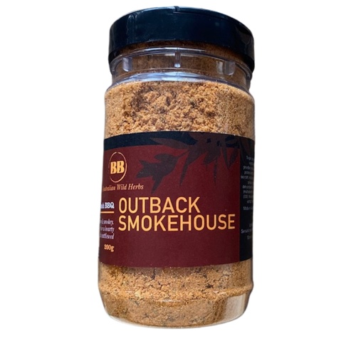 Bush BBQ Outback Smokehouse Rub Native Spice Shaker (200g)