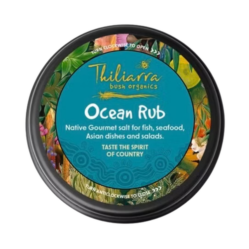 Ocean Rub Native Gourmet Finishing Salt [100g] - Thiliarra Bush Organics