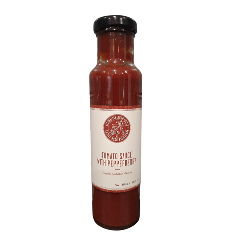 Australian Bush Spices Tomato Sauce with Pepperberry (250g)