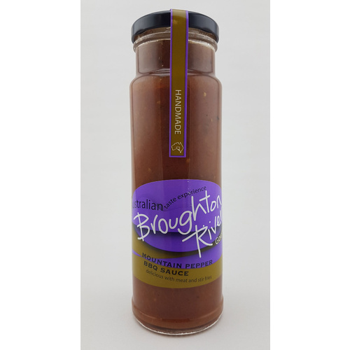 Broughton River Gourmet Mountain Pepper BBQ Sauce (250ml)