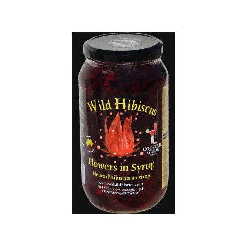 Wild Hibiscus Flowers in Syrup (1100g)
