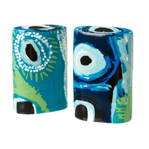 Martumili Aboriginal Art Fine Bone China Salt n Pepper Shakers - Untitled