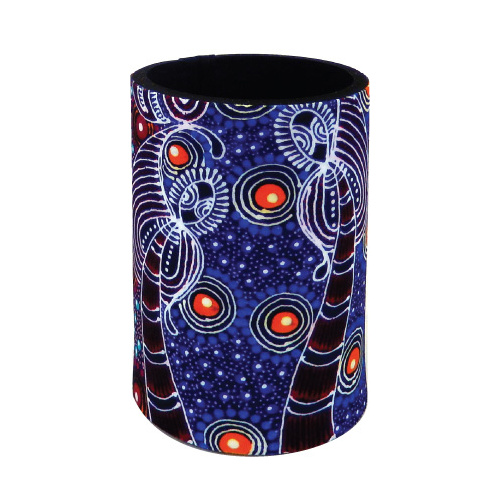 Utopia Aboriginal Art Neoprene Can Cooler - Dreamtime Sisters