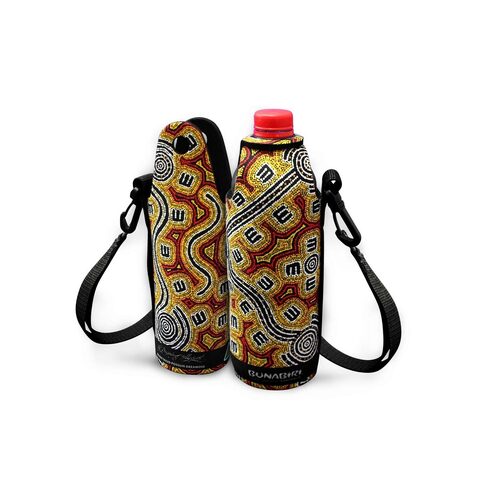 Bunabiri Neoprene Water Bottle Cooler - Brush-tailed Possum Dreaming