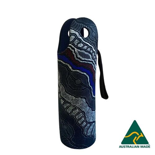 Utopia Aboriginal Art Neoprene Water Bottle Cooler - My Country