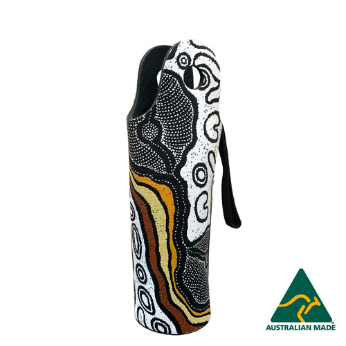 Utopia Aboriginal Art Neoprene Water Bottle Cooler - My Country 