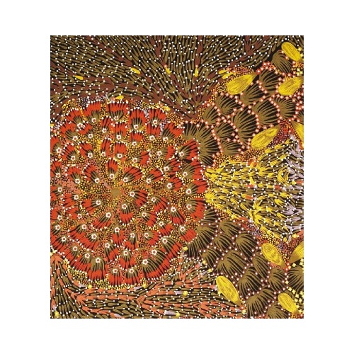 Bush Banana - Aboriginal design Fabric