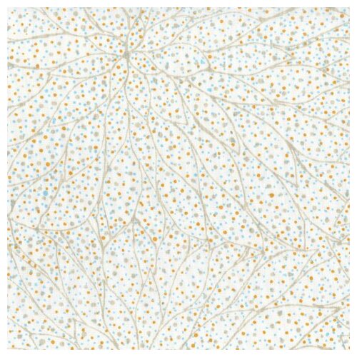 Fallen Seeds [Ecru] - Aboriginal design Fabric