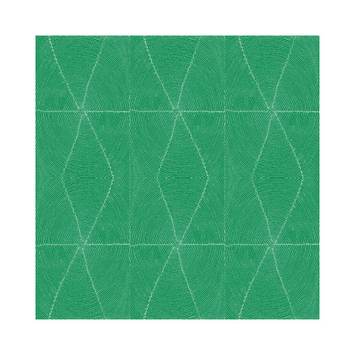 Plum Seeds (Green)  - Aboriginal design Fabric 