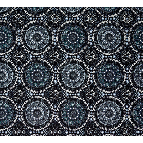 Bush Berry (ASH) [SCRAP 1.1M] - Aboriginal design Fabric