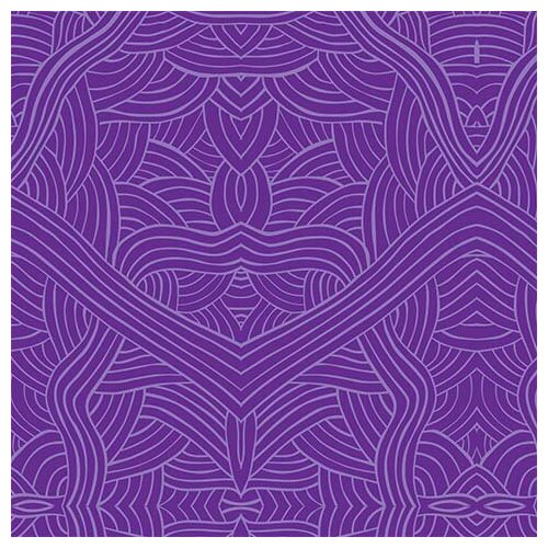 Untitled (Purple) - Aboriginal design Fabric