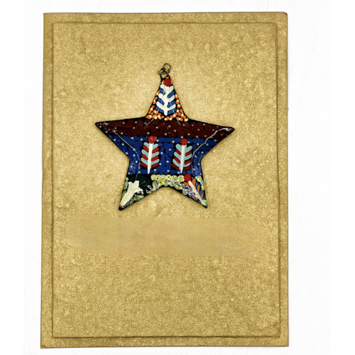 Bush Medicine Plants - Better World Aboriginal Art Christmas Decoration Card