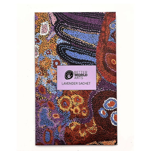 Better World Aboriginal Art Lavender Sachet (10g) - Seven Sisters