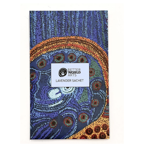 Better World Aboriginal Art Lavender Sachet (10g) - Two Sisters