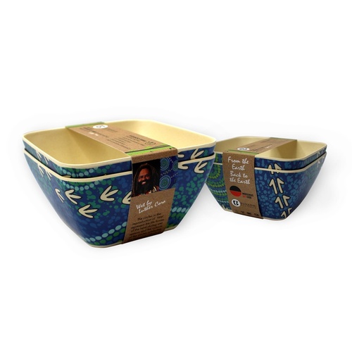 Bunabiri Bamboo Fibre Enviro Bowl (Set 2) - Wet Season