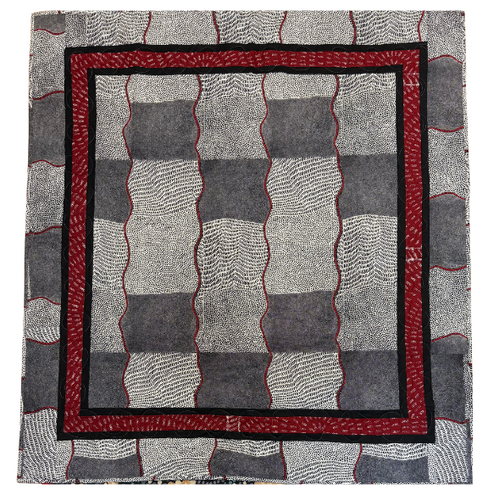 Aboriginal design Quilted Blanket (148cm x 136cm) # 23