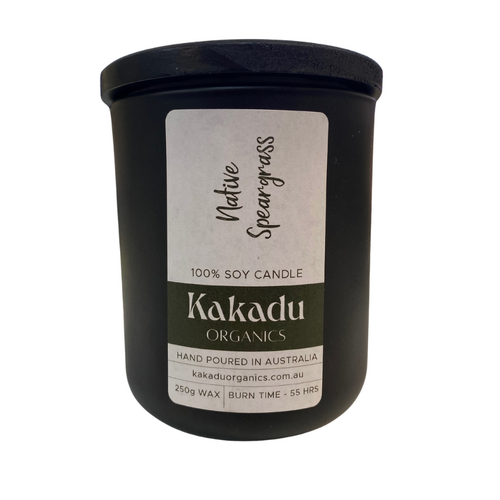 Kakadu Scented XL Soy Candle - Native Spear Grass (600g)