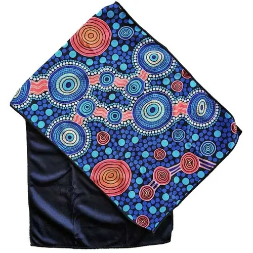 Hogarth Aboriginal Arts Cooling Towel [100cm x 30cm] - the Journey