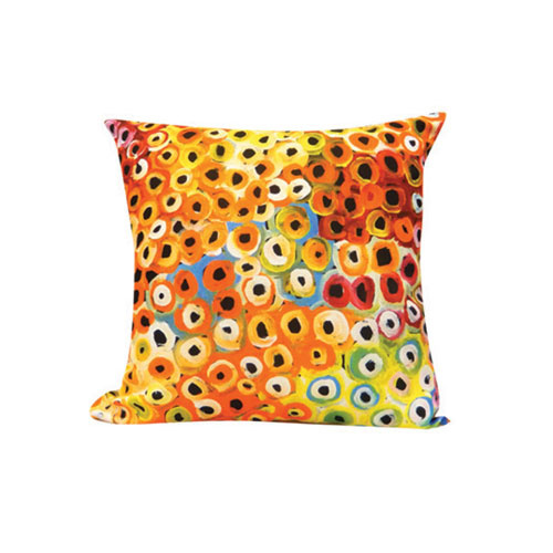  Soakage (Yellow) - Utopia Poly-Linen Cushion Cover (45cm x 45cm)