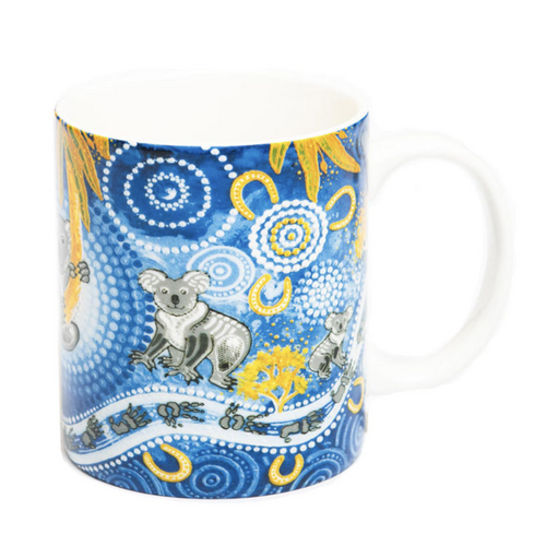 Koala - Chern'ee Sutton Aboriginal Art Boxed China Mug