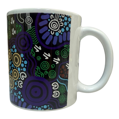 Hogarth Aboriginal Art China Mug - Tropical Journey