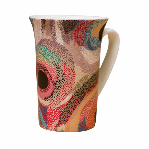 Punmu Waterholes Giftboxed Mug - Martumili Aboriginal Art 