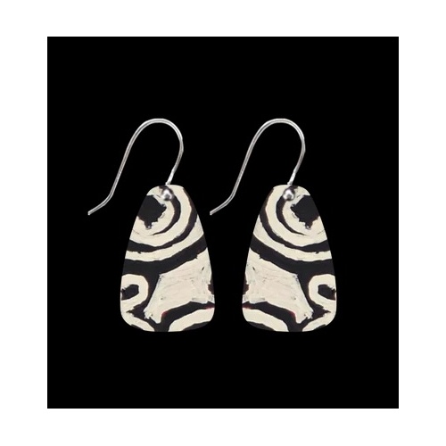 Moe Moe Design Silver Alloy Small Summit Drop Earrings - Two Dogs Dreaming